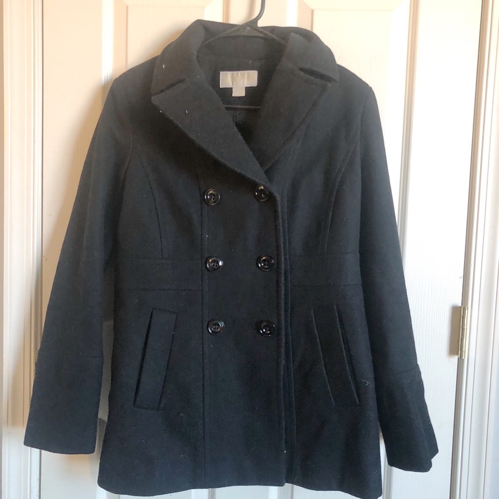 Black Michael Kors Peacoat Size Medium
